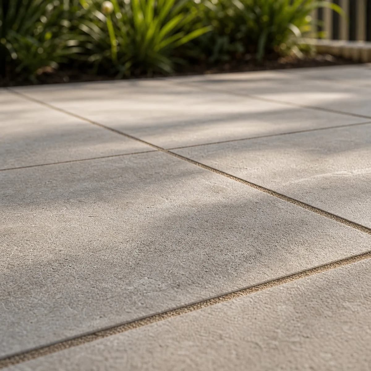 Paving Detail Sydney - Paver Close-Up Paver close-up Sydney NSW - large-format pavers with crisp sand-swept joints and natural stone texture